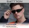 SATTRON BULK PACK Safety Glasses, Clear/Black Tinted Eye Protection