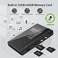 Phinistec 96GB MP3 Player with Bluetooth 5.0, Z6 Digital Audio Player with Loud Speaker, 2.4'' IPS Super Battery Life Music Player with FM Radio, E-Book, Music Alarm Support up to 256GB