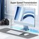 minisopuru USB C Hub for iMac 24 inch 2021, USB Hub Adapter Support M.2 NVMe SSD 7 in 1 Docking Station iMac Accessories with USB C 10Gbps, USB A 3.2, SD/TF Card Reader, M.2 SSD (Not Included, Blue.