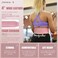 Jaffick Genuine Leather Weight Lifting Belt for Men Gym Weight Belt Lumbar Back Support Powerlifting Weightlifting Heavy Duty Workout Training Strength Training Equipment