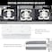 مبرد المعالج Thermalright Assassin King 120 SE أبيض بإضاءة ARGB، AK120 SE أبيض بإضاءة ARGB، 5 أنابيب حرارية، مروحة TL-C12CW-S PWM هادئة مع محمل S-FDB، متوافق مع معالجات AMD AM4/Intel LGA1700/1150/1151