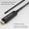 phoossno UL CMP Plenum Rated USB A to C Fiber Optical 3.1 Cable 10Gbps 33FT Compatible with Microsoft Azure Logitech Camera AverVaddioBarco ClickShare Touch Screen Kinect Intel RealSense