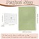 YOYI YOYI Knit Baby Blanket, Organic Cotton Baby Blankets Neutral Cable Knitted Soft Toddler Blankets for Girls Boys Green 40''x31''