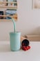 LITTLE ECOS Double walled Insulated Smoothie cups for kidsToddler Cups with StrawsSet of 2 Straw Sippy CupStainless steel baby cup with Thermos Lid for Hot StorageKids Straw Cups
