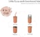 LITTLE ECOS Double walled Insulated Smoothie cups for kidsToddler Cups with StrawsSet of 2 Straw Sippy CupStainless steel baby cup with Thermos Lid for Hot StorageKids Straw Cups