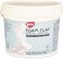 BOHS White Modelling Foam Clay - Air Drying, Squishy, Malleable - Modelling Clay for Adults ArtsCrafts Project, False Baking, Slime Ingredient, 1.36 kg, from 3 Years