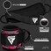 RDX Ankle Straps for Cable Machines Resistance Bands Attachment, 7mm Neoprene Padded 10&rdquo;x4&rdquo;, Gym Wrist Cuff Women Men Home Fitness, Weight Lifting D-Ring Booty Leg Workout Curls Kickbacks Hip Abductor