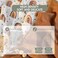 GLLQUEN BABY Receiving Blanket Boy Cotton Muslin Swaddle Blankets Girl Newborn Squares BreathableSoft Thin Baby Blankets Cloths Double Absorbent Infant Swaddling Wrap - 6 Pack (Rainbow