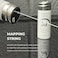Ink Permanent White Premium Pre-Inked Mapping String [100 Ft Bottle] and White Brow Paste [Large 15g Bottle] Set for Permanent Makeup and Microblading Brow Shape and Define 15 g / 0.5 oz, Eyebrow Tint