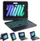GreenLaw Keyboard Case for iPad Mini 7 A17 Pro(2024Mini 6 (20218.3", Touchpad Keyboard with 7 Color Backlit, Type-C Rechargeable, 360&deg; Rotate Case for iPad Mini 7th/6th Generation, Black