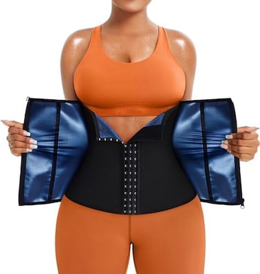 بدلات ساونا نسائية لتنحيف الخصر من TrainingGirl