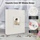Veicevol Photo Album for Fujifilm Instax Mini Camera, 180 Pockets Photo Album with Writing Space for Polaroid, Leather Cover, 2x3 Photo for Instax Mini 12 11 9 40 8 7 Evo LiPlay Instant Camera (White