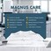 Magnus Care Professional Lab Coat 41 Inch Kick Pleat White for MenWomen Doctor Medical Costume for Chemistry Scientist Lab Jacket,