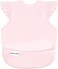 Tiny Twinkle Mess Proof Baby Bib - Waterproof Baby Apron - Machine Washable - PVC, BPA,Phthalate Free - Great Travel Bib for Baby Eating - Baby Food Bibs (Rose, Small 6-24 Months