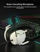 SENZER SG500 Gaming Headset for PS5 PS4 Xbox, Surround Sound Headset with Noise Canceling Microphone - Detachable Memory Foam Ear Pads Portable Foldable Headphones for PC Switch Laptop - White