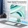 minisopuru USB C Hub for iMac 24 inch 2021, USB Hub Adapter Support M.2 NVMe SSD 7 in 1 Docking Station iMac Accessories with USB C 10Gbps, USB A 3.2, SD/TF Card Reader, M.2 SSD(Not Included, Green.