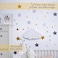KALEOLI Nursery Cloud Light (Pack of 1- RechargeableDimmable LED Night Light with TimerTouch Control - 68 Star Wall Stickers - Chain Free Design for Baby Nursery - Must Have Nursery Decor