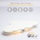 KALEOLI Nursery Cloud Light (Pack of 1- RechargeableDimmable LED Night Light with TimerTouch Control - 68 Star Wall Stickers - Chain Free Design for Baby Nursery - Must Have Nursery Decor