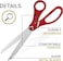 YARRD 25" Giant Scissors for Ribbon Cutting Ceremony Ribbon Cutting Scissors for Special Events Inaugurations and Ceremonies