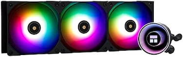 مبرد المعالج Thermalright Frozen Notte 360 ​​Black ARGB للتبريد المائي، مواصفات مبرد المعالج 360 Black، 3 مراوح PWM مقاس 120 مم، محامل S-FDB V2، مناسب لمعالجات AMD/AM4 و Intel LGA 1700/1150/1151/1200/