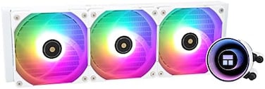 Thermalright Frozen Notte 360 White ARGB Water Cooling CPU Cooler, 360 White CPU Cooler Specifications, 3&times;120mm PWM Fans, S-FDB V2 Bearings, Suitable for AMD/AM4, Intel LGA 1700/1150/1151/1200/2011