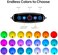 Tsrarey Sunset Lamp Projection, Not Only 21 Colors Sunset Lights, 180 Degree Rotation Led Light, Push Button SwitchAPP Control Projector for Party Bedroom Decor