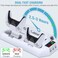 CYKOARMOR PS5 Stand and Cooling Station with Dual Controller Charging Station for Playstation 5 Console, PS5 Accessories Incl. Controller Charger, Cooling fan,Headset holder (Not Fit 2023 PS5 Slim Dis