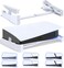 حامل OIVO PS5/PS5 Slim الأفقي لجهاز بلاي ستيشن 5، قاعدة ثابتة لملحقات PS5 مع قضبان دعم مُحسّنة في الأسفل، تصميم قابل للتعديل لجهاز بلاي ستيشن 5