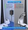 CYKOARMOR PS5 Stand with Cooling StationDual Controller Charger for Playstation 5 PS5 Console, PS5 Accessories with 5V/3A Adapter, PS5 Base with Cooler Fan, Charging Dock and Game Holder White