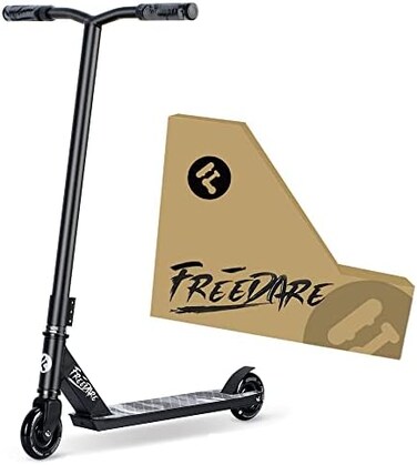 سكوتر FREEDARE Pro، سكوتر حركات بهلوانية متكامل للأطفال من عمر 8 سنوات فما فوق، والمراهقين، والبالغين، والأولاد والبنات، سكوتر شوارع حر مناسب للمبتدئين والمتوسطين في حديقة التزلج