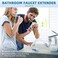 CECEFIN Splash Filter Sink Faucet Aerator - 8pcs Replace Water Purifier, 1080&deg; Rotating Tap Extender, 2 Modes Pressurized Spray Attachment, Solid Brass Robotic Arm for Kitchen/Bathroom Face/Eye Wash