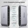 minisopuru Displaylink Laptop Docking Station for MacBook M1/M2/Windows/Chrome OS,13-in-1 Universal Docking Station 3 Monitors with 2 HDMI2 DisplayPort,100W Charger, USB-C Data, Ethernet, Audio,4 USB