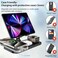 ZenGoose Wireless Charger 4 in 1 for Apple Charging Station for iPhone 15 Pro Max/14/13 Series, AirPods Pro 2, iPad Stand, Watch Charger for iWatch Series 9/8/7, Wireless Charging Station for Multiple