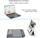 Qulose Surface Pro Keyboard, Backlight Detachable Bluetooth Keyboard for Microsoft Surface Pro 11/10/9/8/X 13 Inch With Trackpad/Pen Holder - Grey
