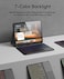 جراب CHESONA لجهاز iPad Air مقاس 11 بوصة مع لوحة مفاتيح M3/M2 (2025/2024)، بإضاءة خلفية بسبعة ألوان، ولوحة لمس متعددة اللمس، وقناتين لاسلكيتين، متوافق مع iPad Pro مقاس 11 بوصة (الجيل الرابع/الثالث/الث