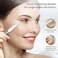 COSYLIFE Dermaplaning Tool for Face Exfoliation, with 20 Replaceable Blades, Facial Shaver/Eyebrow Razor, Peach Fuzz Removal Eyebrow Shaper for Women, Easy to Use Dermaplaner Help Exfoliate and Smooth