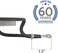 مجموعة استبدال سطح موقد الطهي الكهربائي KITCHEN BASICS 101 MP22YA لأفران ويرلبول، كيتشن إيد، ومايتاج - تتضمن شعلتين مقاس 8 بوصات MP21YA وشعلتين مقاس 6 بوصات MP15YA، عبوة من 4 قطع