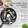 CARON &amp; DOUCET CARONDOUCET - Cast Iron Seasoning Conditioning Ultimate Bundle - Cast Iron Oil, Cast Iron Soap Cast Iron Scrub - 100% Plant Based Formulation - Helps Maintain Seasoning on All Cast Iron