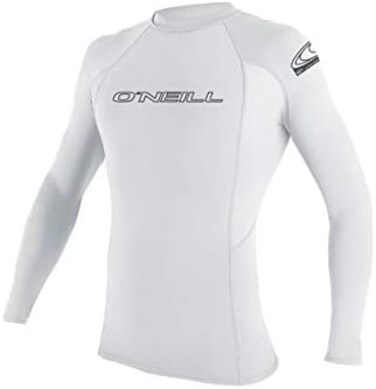 O'Neill Men's Basic Skins UPF 50Long Sleeve Rash Guard, One Color, One size