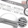 3 Swords Germany - brand quality STAINLESS STEEL INOX CURVED CUTICLE SCISSORS (1 PIECEwith case for manicure pedicure - nail care by 3 Swords - Made in Solingen Germany
