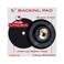 وسادة دعم مطاطية من ستاديا مقاس 5 بوصات / وسادة دعم مطاطية مع ظهر بخطاف وحلقة، محور 5/8 بوصة 11