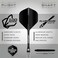RED DRAGON Rat 1: 35g Tungsten Darts Set with Flights and Stems