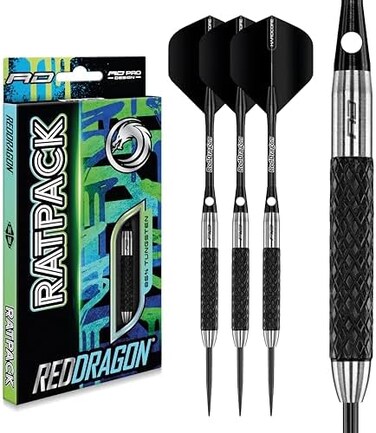 RED DRAGON Rat 1: 35g Tungsten Darts Set with Flights and Stems
