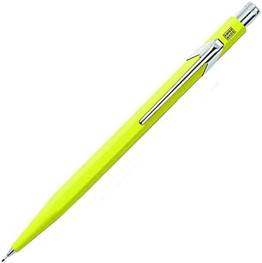 Caran D'ache 844: Mechanical-pencil Metal Fluo Yellow 0.7 mm (844.470