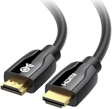 كابل HDMI إلى HDMI من Cable Matters [معتمد بريميوم] بطول 3 أقدام (كابل HDMI بريميوم يدعم دقة 4K HDR باللون الأسود)