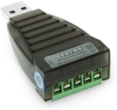 Gearmo GearMo Mini USB to RS485 / RS422 Converter FTDI CHIP with Screw Terminals and Windows 10 Support