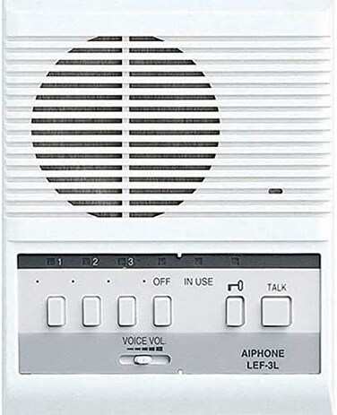 Aiphone 3 call master/surface mount open voice system