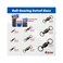 American Fishing Wire Black Ball Bearing Swivels (50 Pieces, Size 2, 65 Pound Test