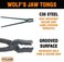Picard Wolf's Jaw Blacksmith Tongs, 16" L, Model:04900-400