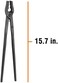 Picard Wolf's Jaw Blacksmith Tongs, 16" L, Model:04900-400